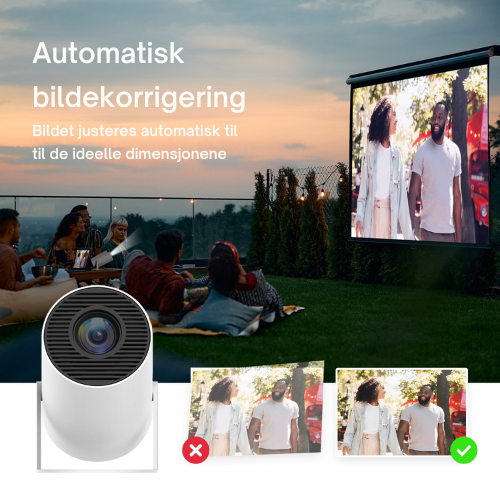 Projektor for spill, TV og mobil - i 4K